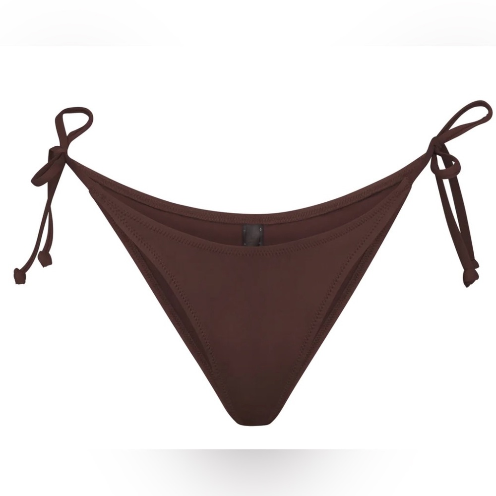 NWT Skims Two Piece Swimsuit Bikini Top & Bottom Cocoa Color Size 2X - Picture 3 of 12